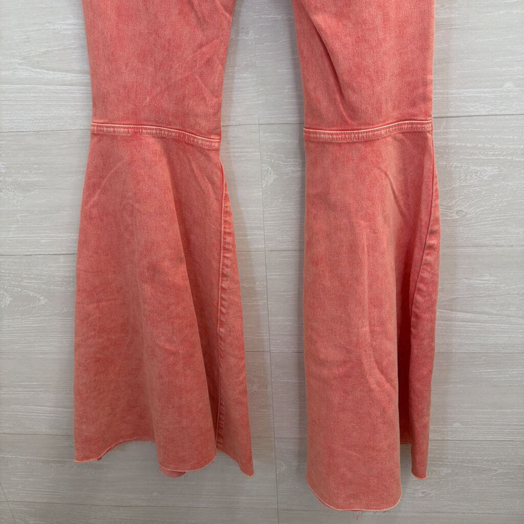 We The Free Pink Flare Leg Jeans 24