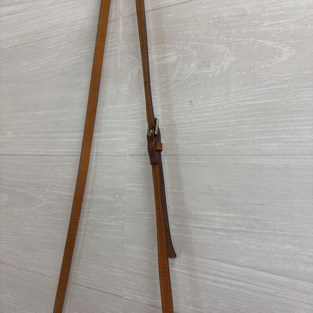 Most Wanted USA Brown Leather Detail Crossbody Purse