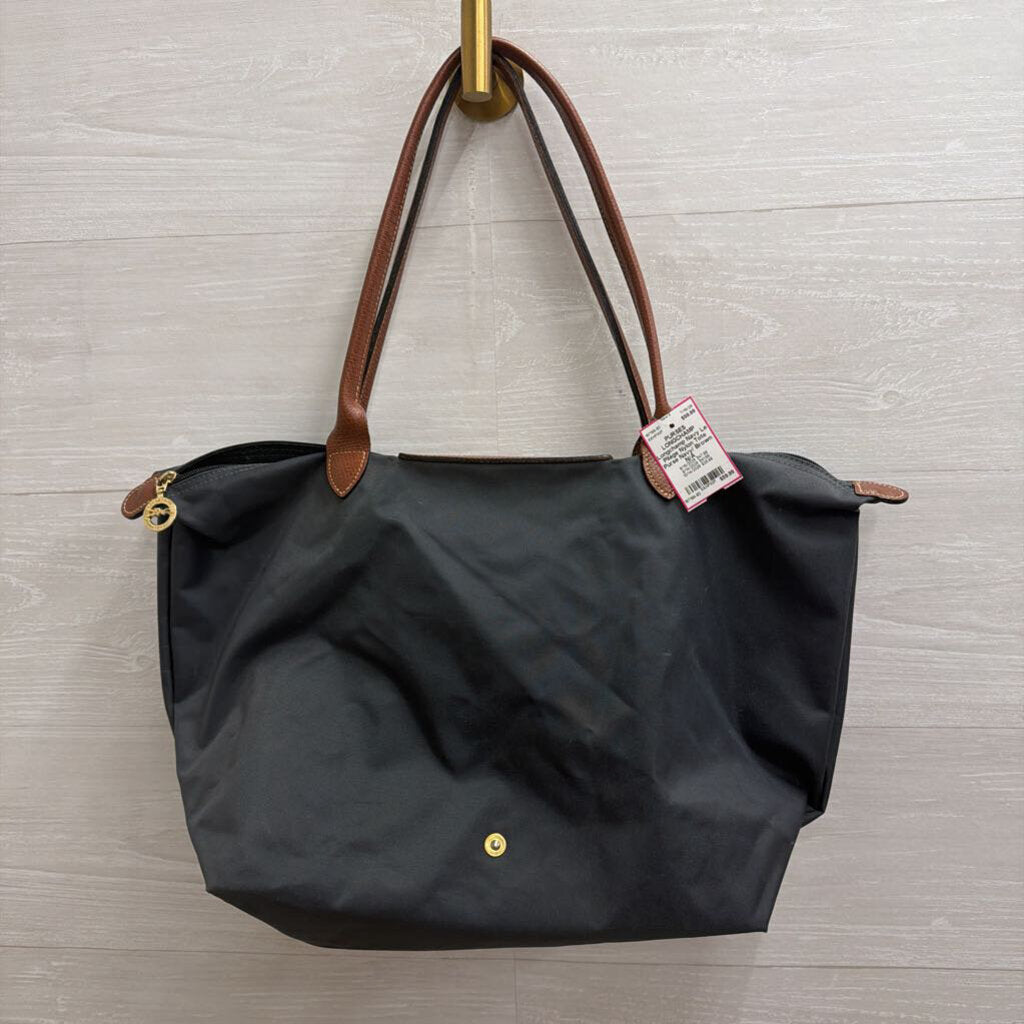 Longchamp Navy Le Pilage Nylon Tote Purse