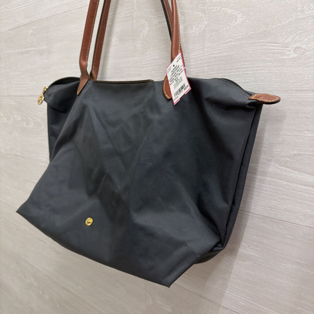 Longchamp Navy Le Pilage Nylon Tote Purse