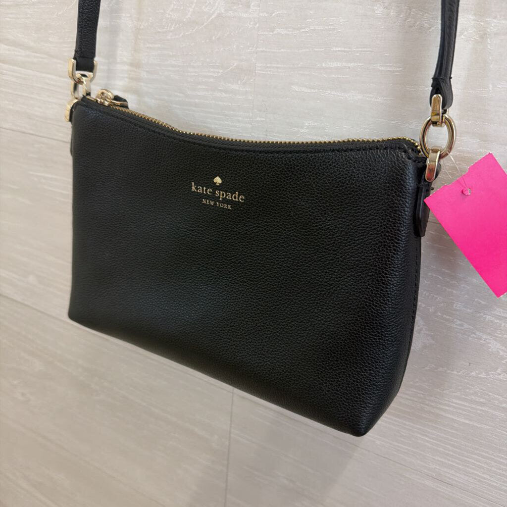 Kate Spade Black Leather Bailey Crossbody Purse