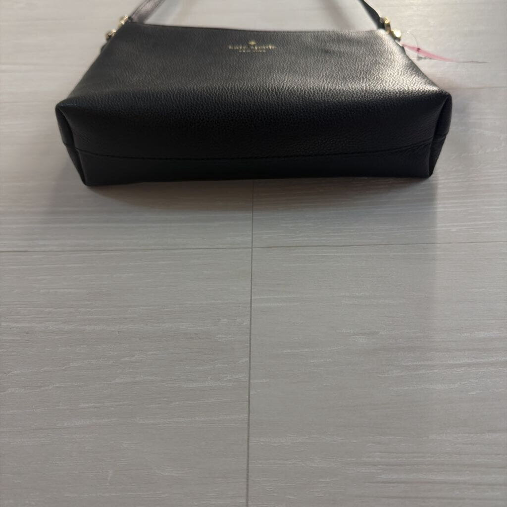 Kate Spade Black Leather Bailey Crossbody Purse