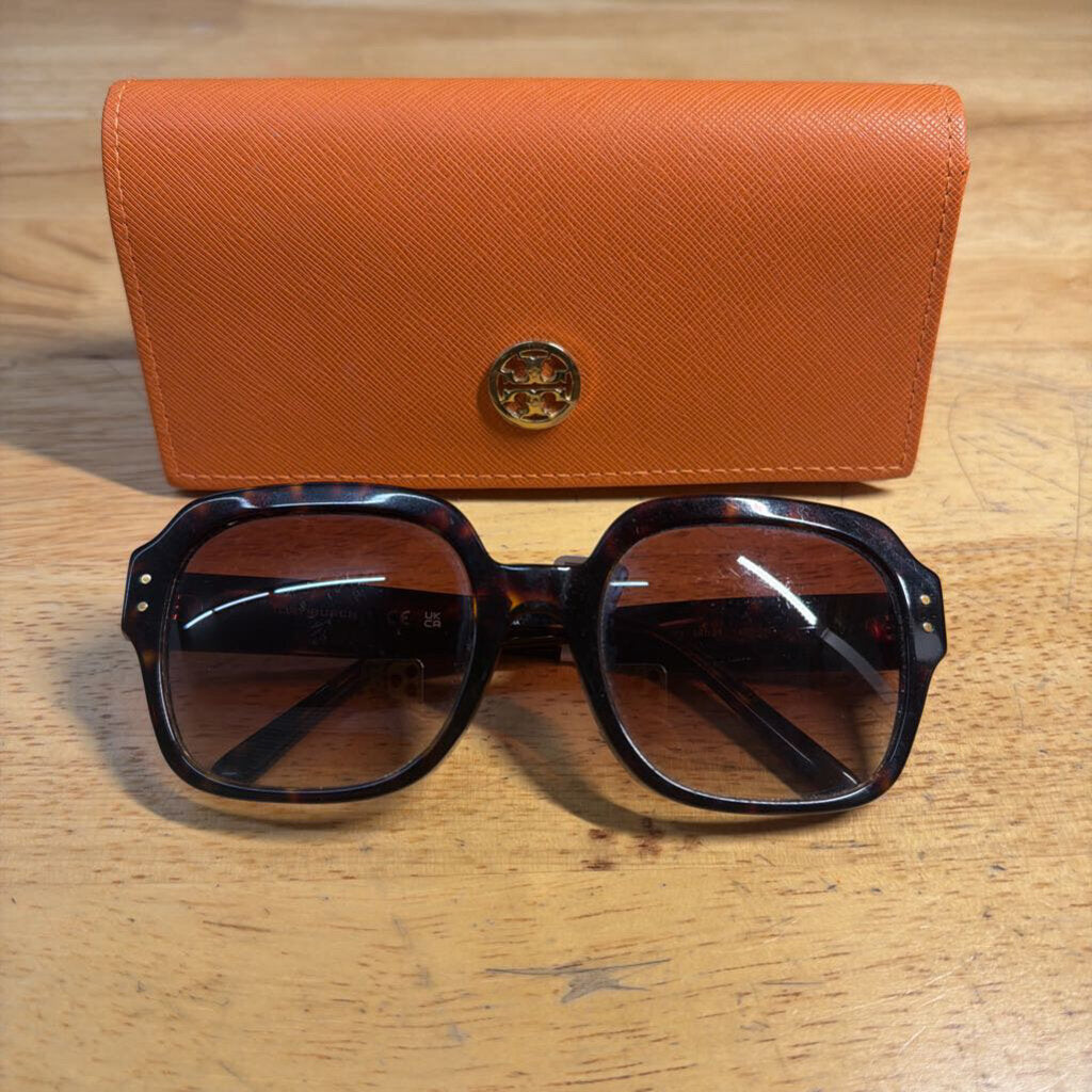 Tory Burch Brown Tortoise Shell TY7143U Sunglasses