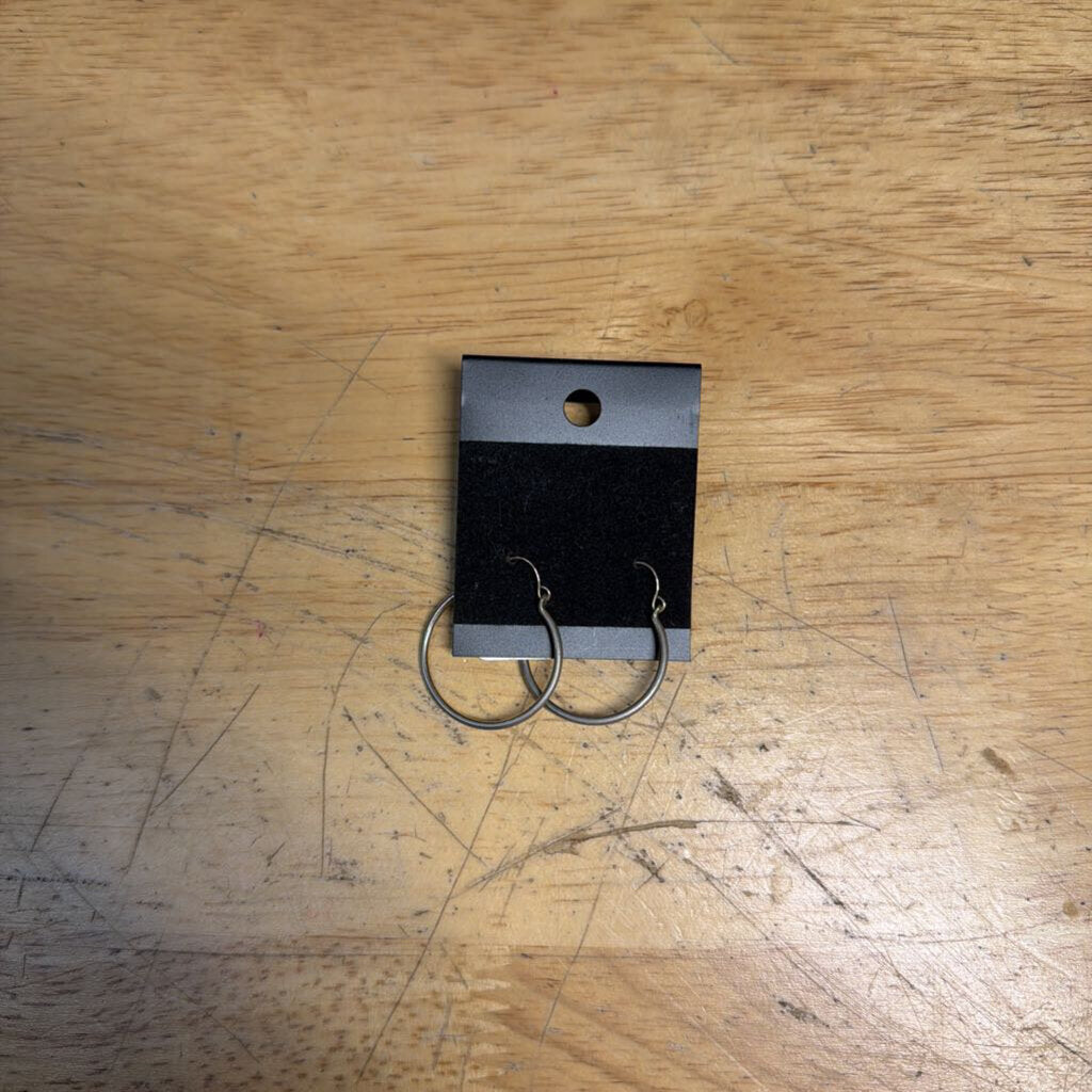 Silver Hoop Earrings