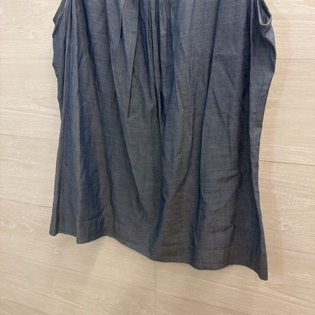 Cabi Blue 100% Cotton Tank Top Medium