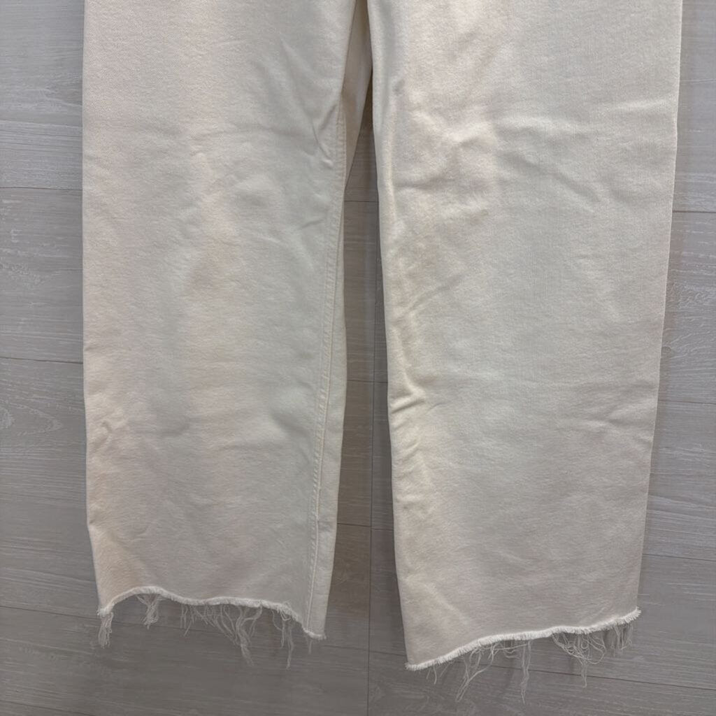 Zara White The Marine Straight Pants 2