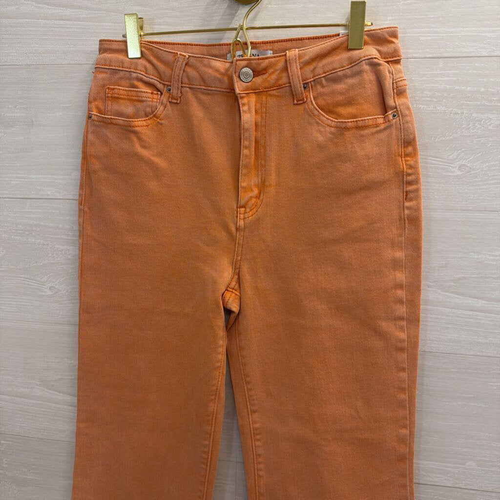 Zenana Orange Wide Leg Pants Medium