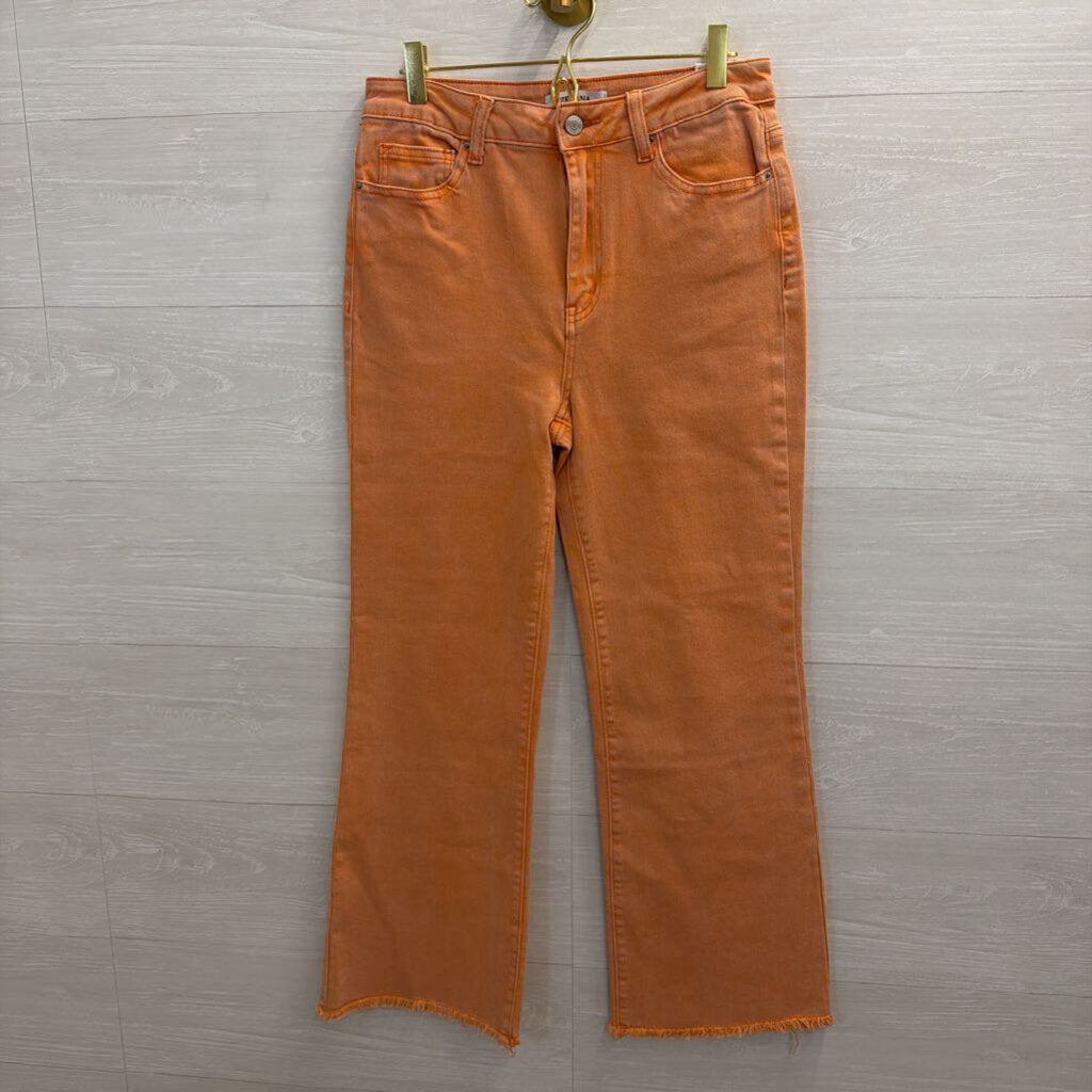 Zenana Orange Wide Leg Pants Medium