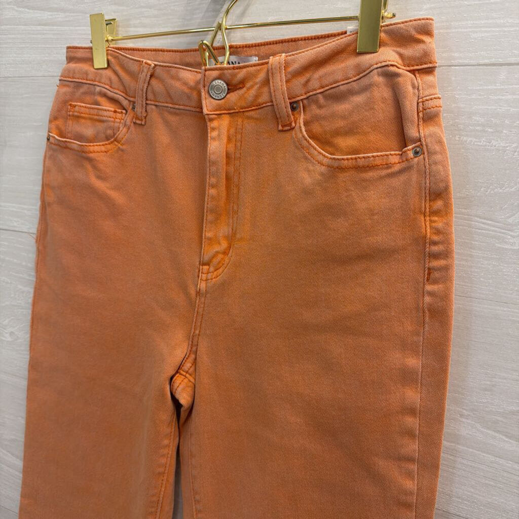 Zenana Orange Wide Leg Pants Medium