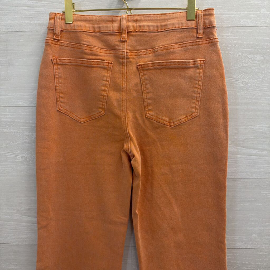 Zenana Orange Wide Leg Pants Medium