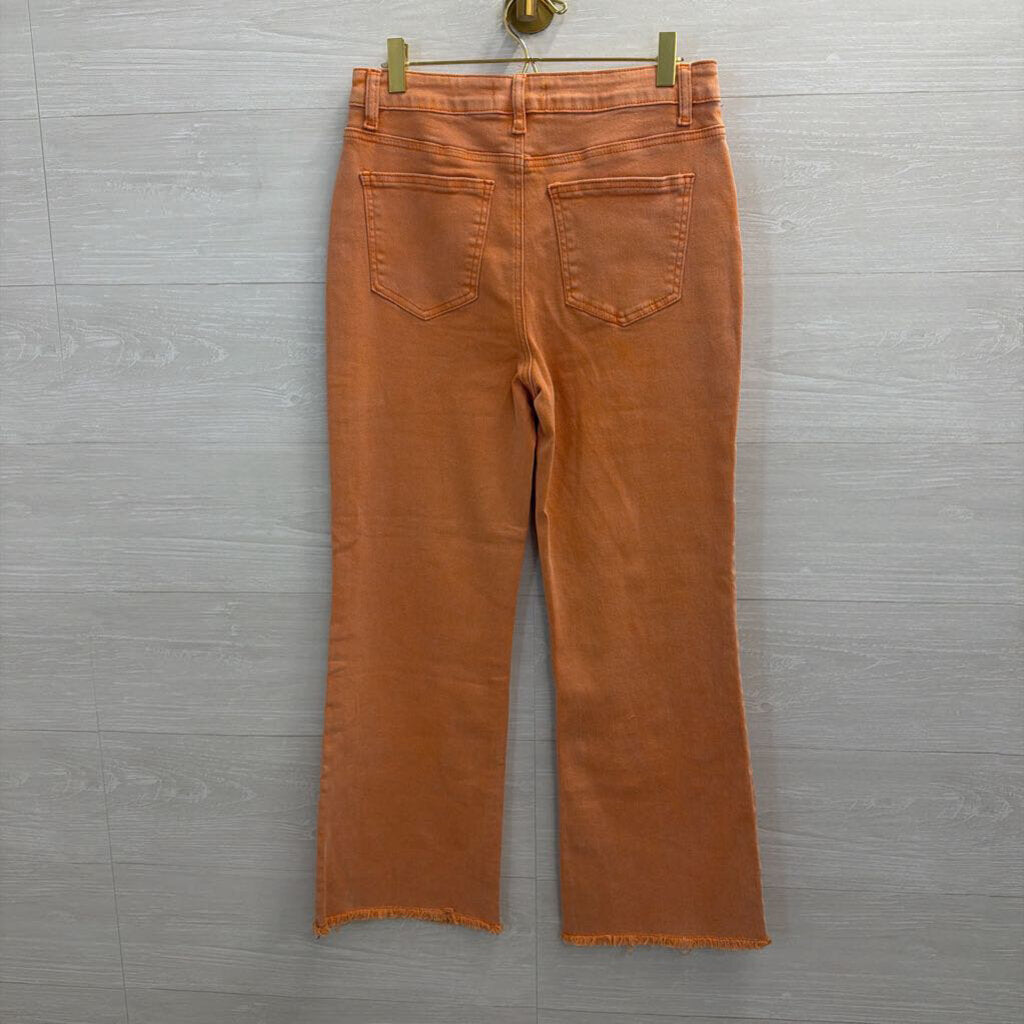 Zenana Orange Wide Leg Pants Medium