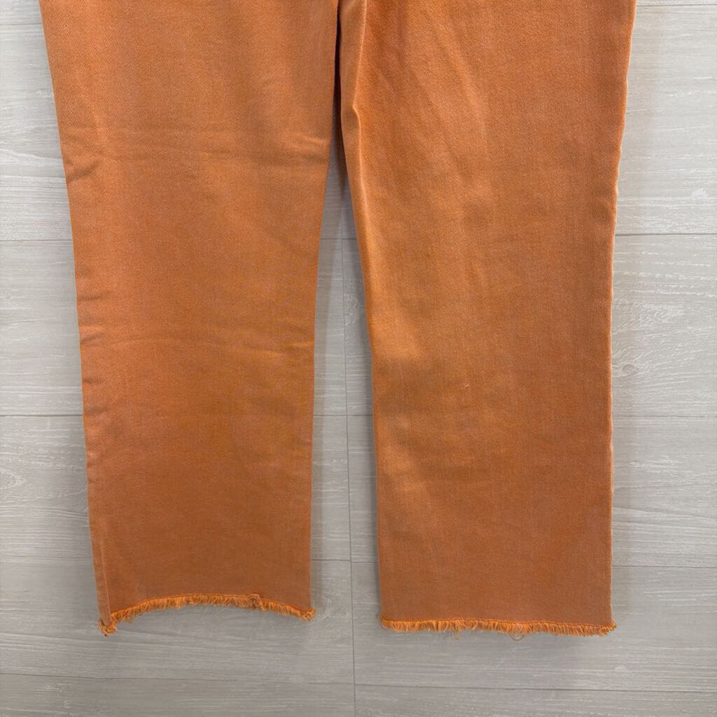 Zenana Orange Wide Leg Pants Medium