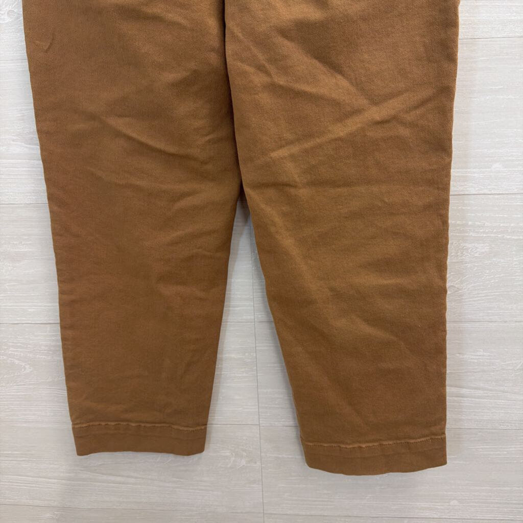 Everlane Brown Wide Leg High Waisted Pants 8