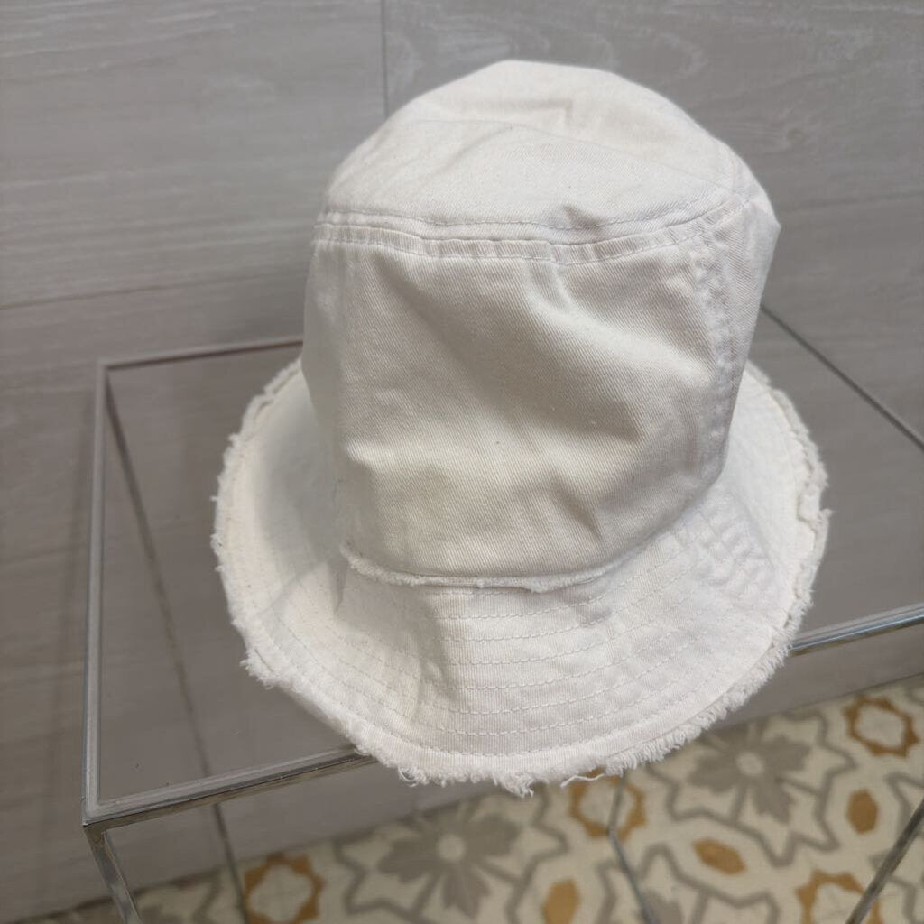 David and Young White Bucket Hat