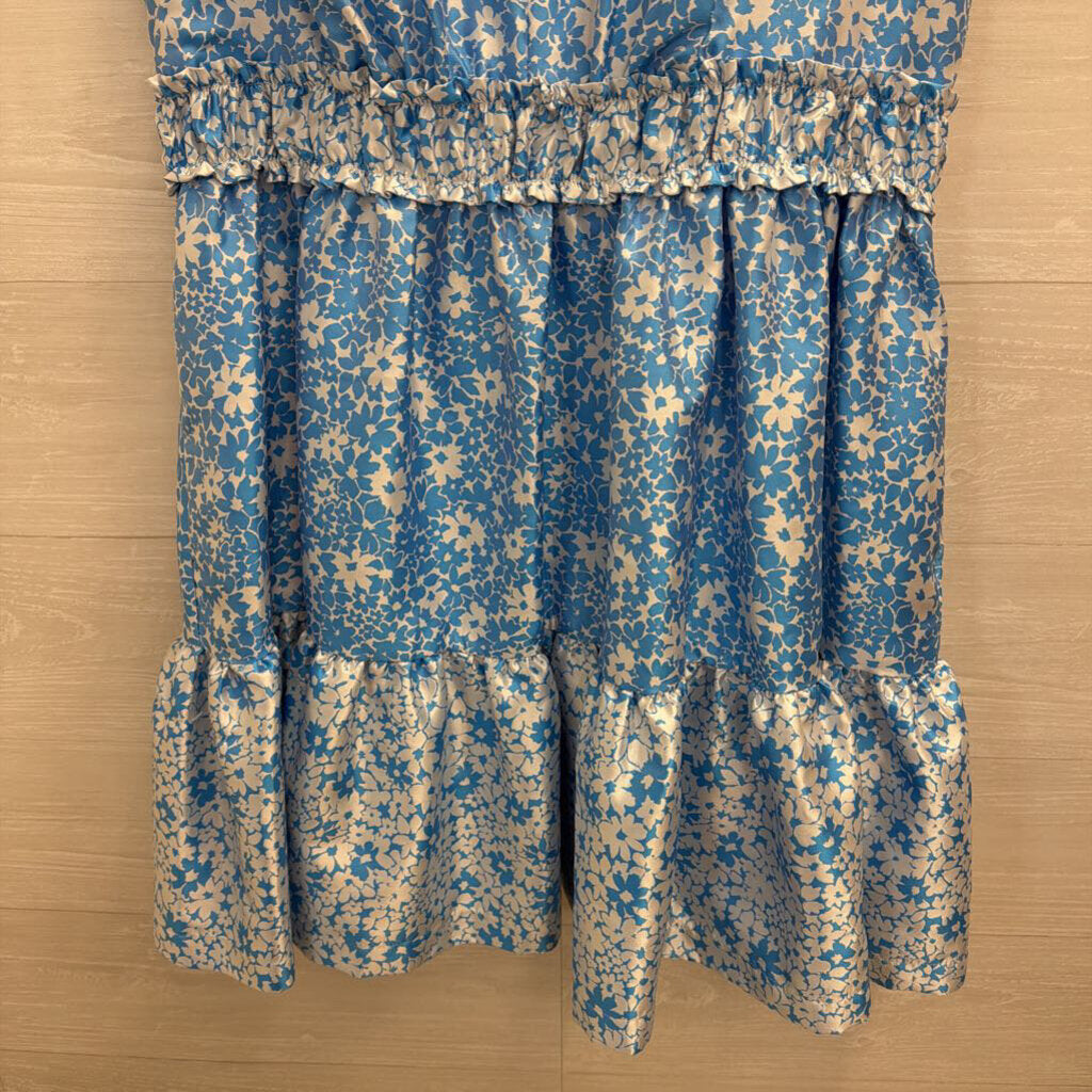 Lilly Pulitzer Blue/ White Print Sleeveless Dress 16
