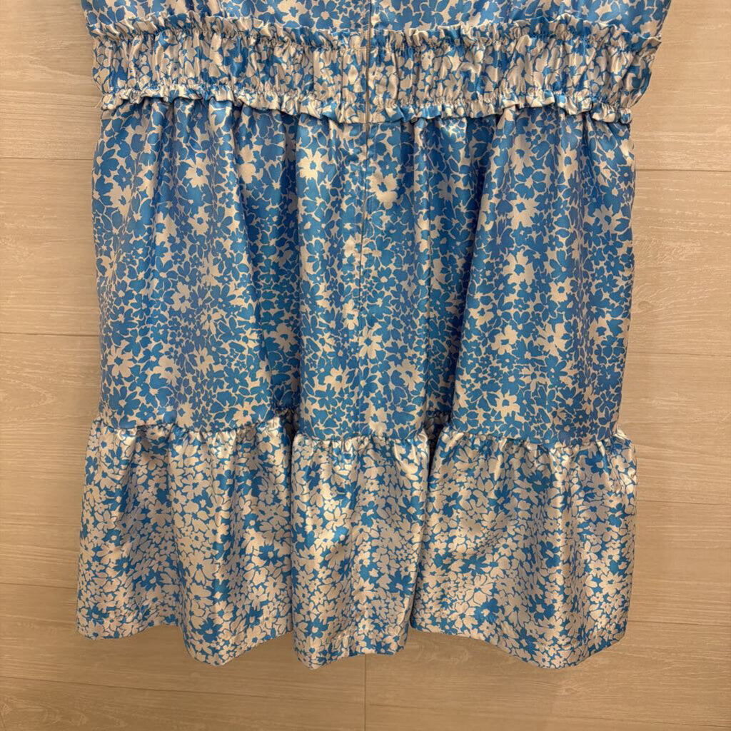 Lilly Pulitzer Blue/ White Print Sleeveless Dress 16
