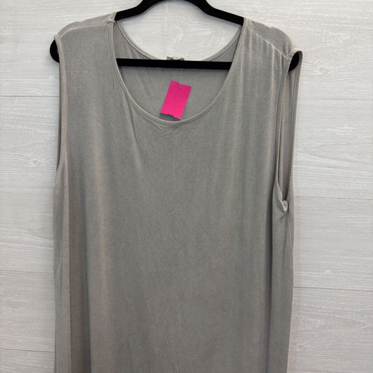POL Grey Tank Shift Dress Large