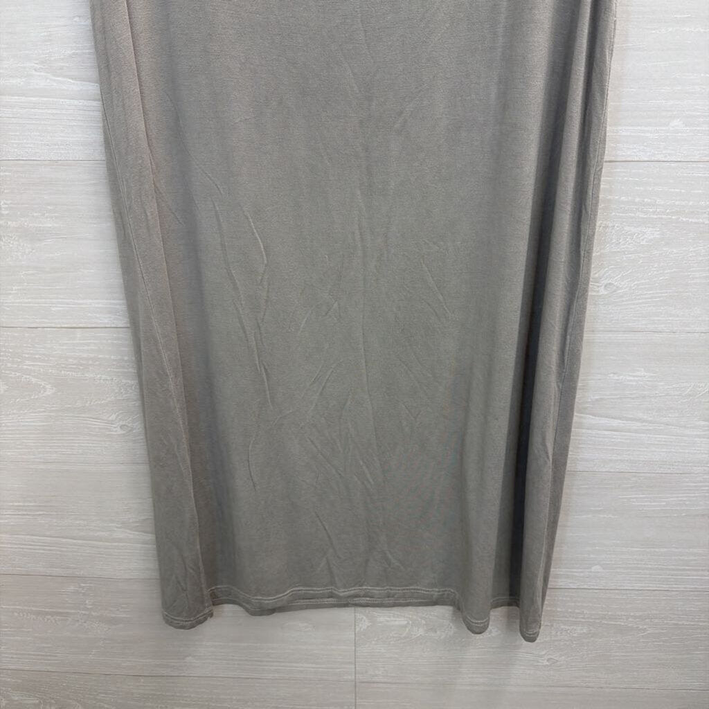 POL Grey Tank Shift Dress Large