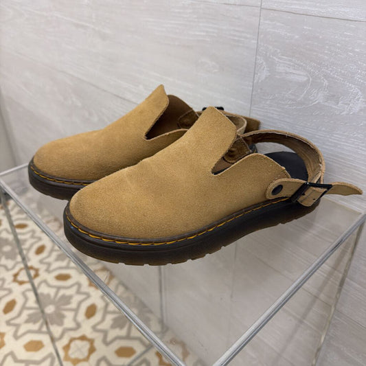 Dr. Martens Brown Carlson Slingback Mules 7