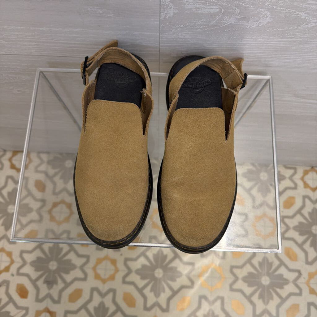 Dr. Martens Brown Carlson Slingback Mules 7