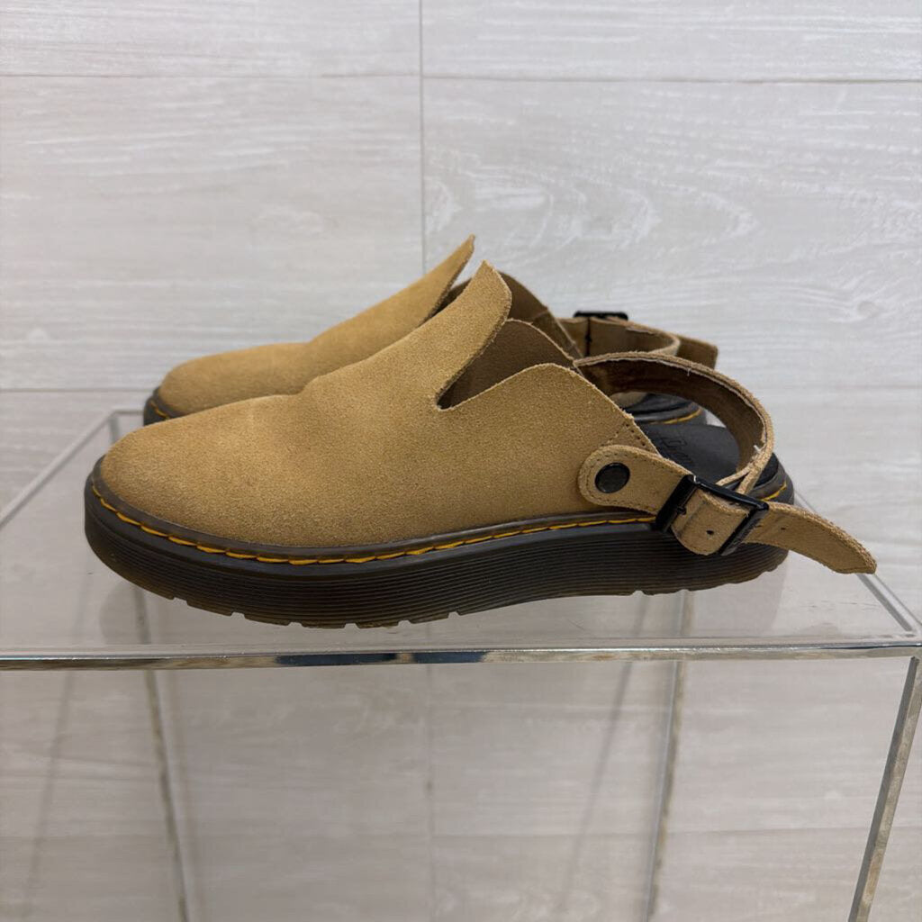 Dr. Martens Brown Carlson Slingback Mules 7