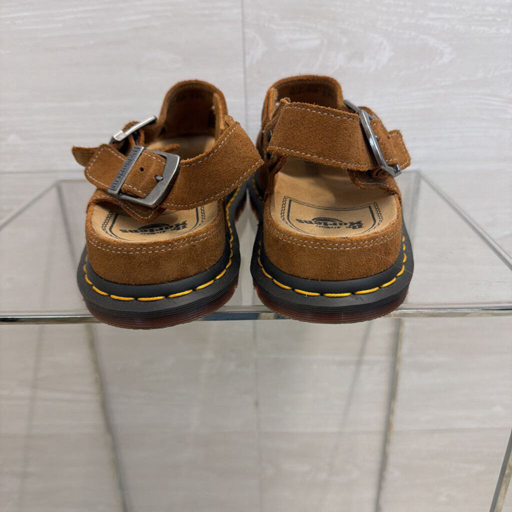 Dr. Martens Brown Suede Archive Fisherman Sandals 7