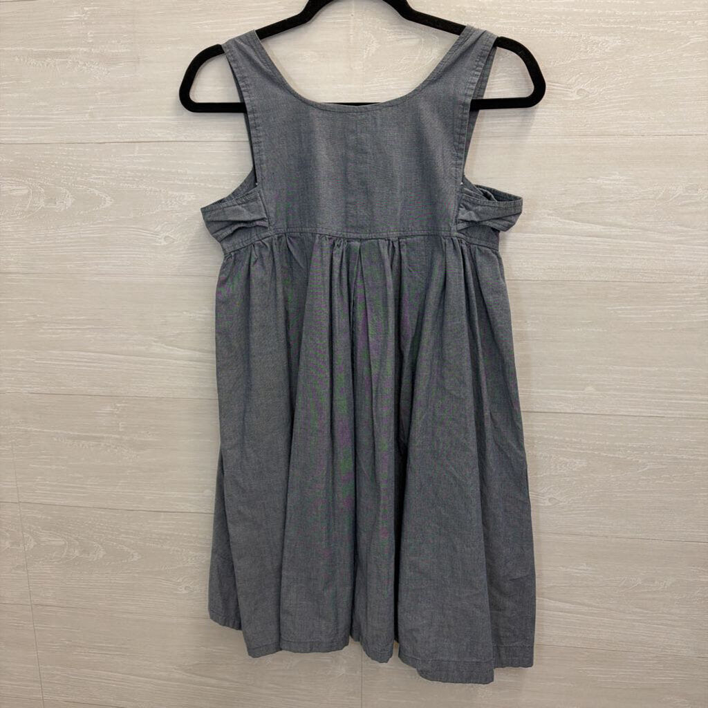 Atmosphere Blue 100% Cotton Button Detail Tunic Tank 8