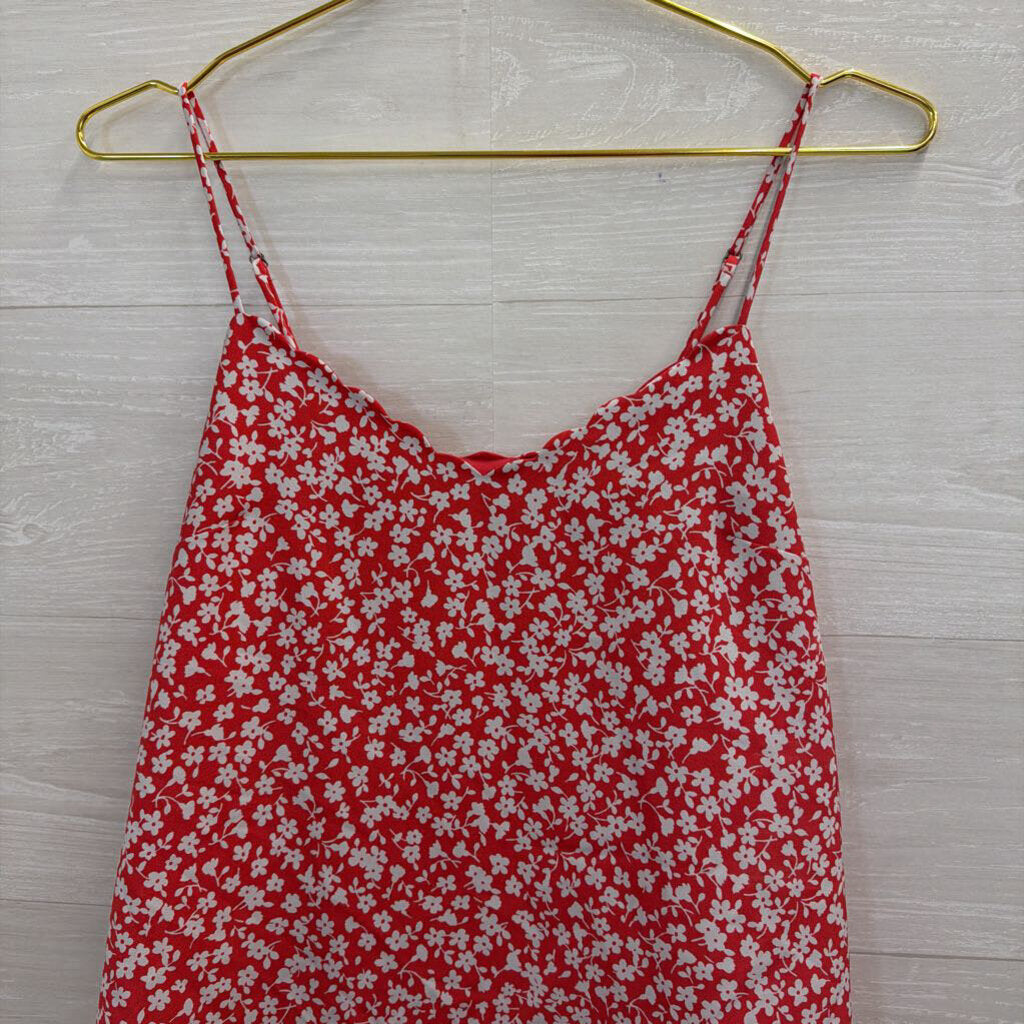 J Crew Red Print Tank Top 4