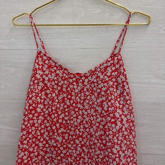J Crew Red Print Tank Top 4