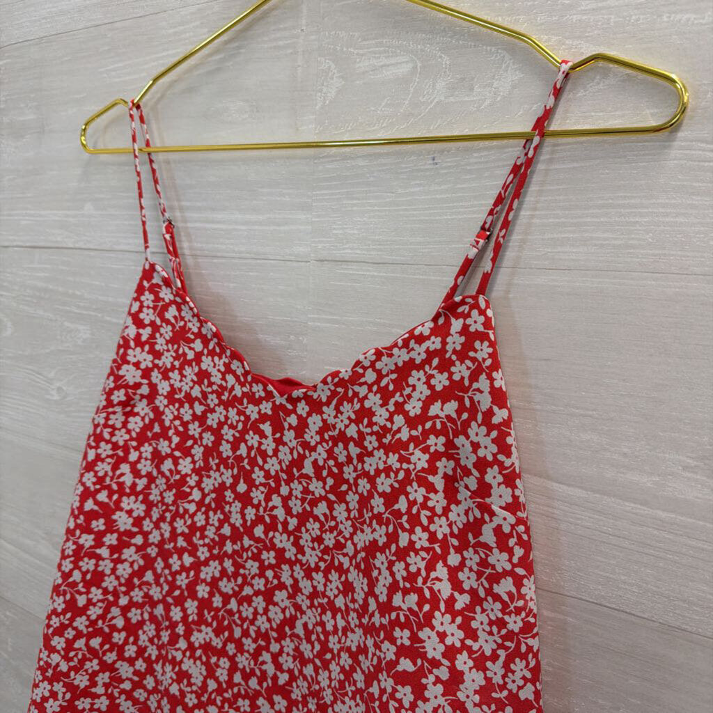 J Crew Red Print Tank Top 4