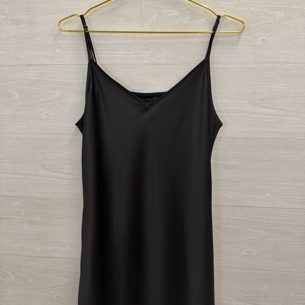 House of Harlow Black Silky Maxi Dress Medium
