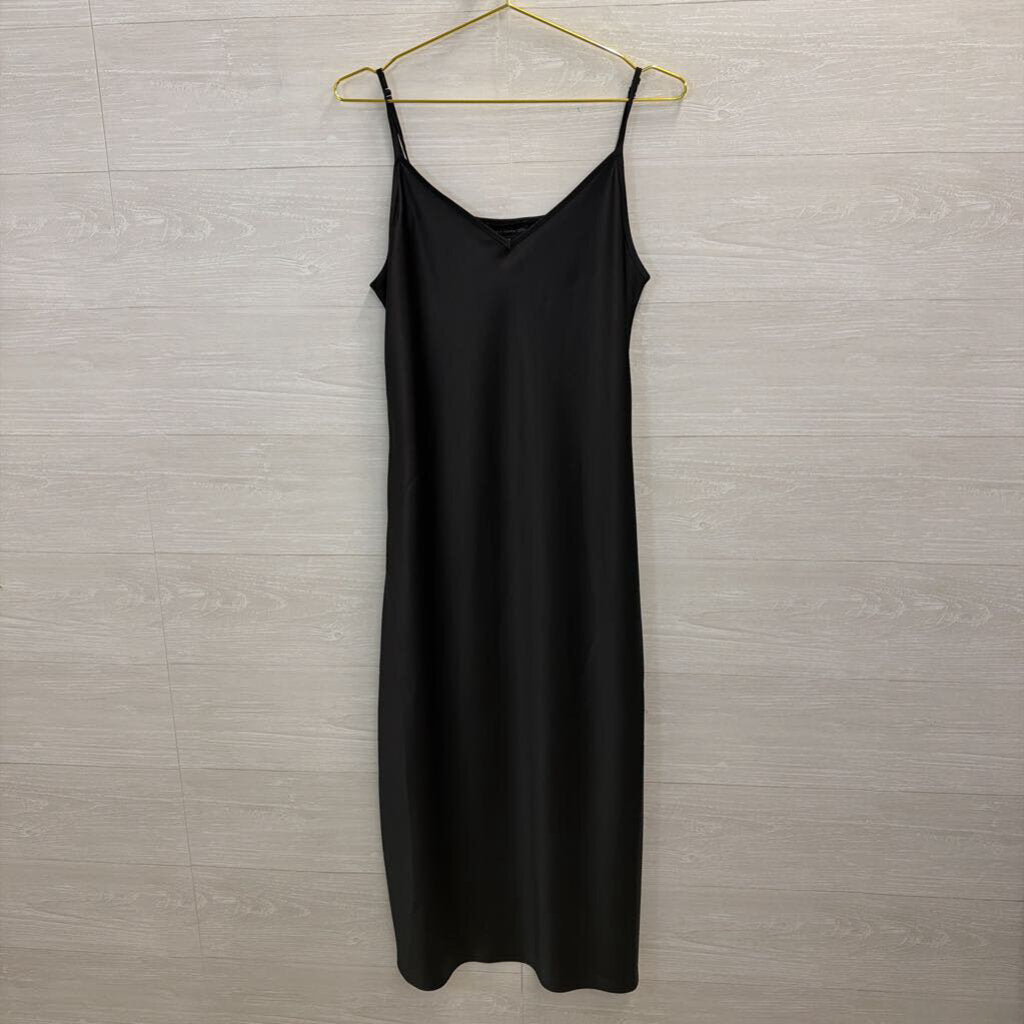 House of Harlow Black Silky Maxi Dress Medium
