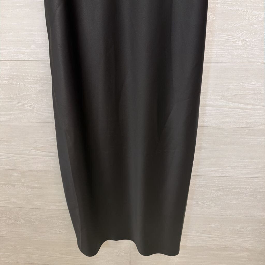 House of Harlow Black Silky Maxi Dress Medium
