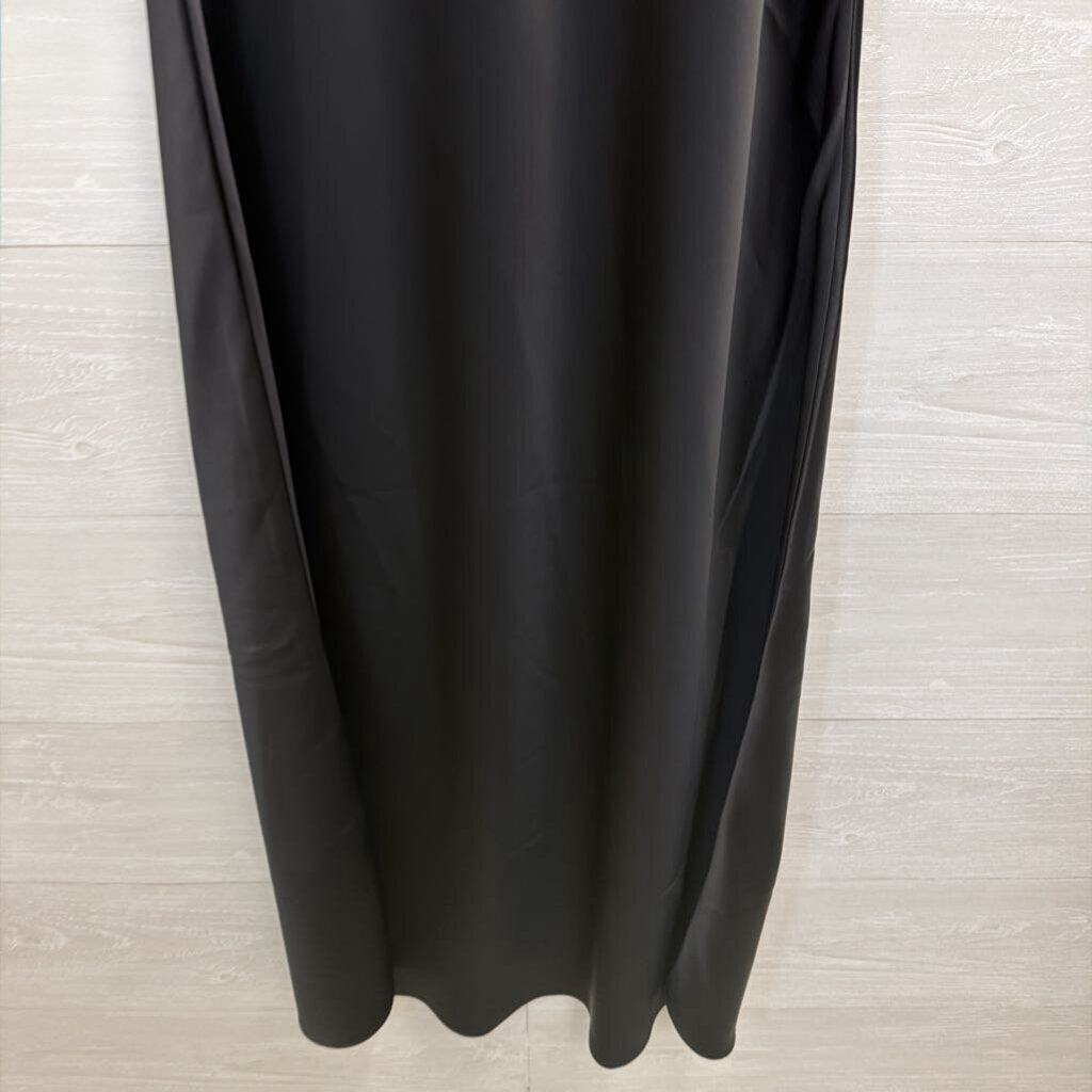House of Harlow Black Silky Maxi Dress Medium