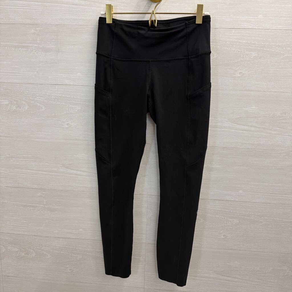 Lululemon Black Cropped Athletic Leggings 6