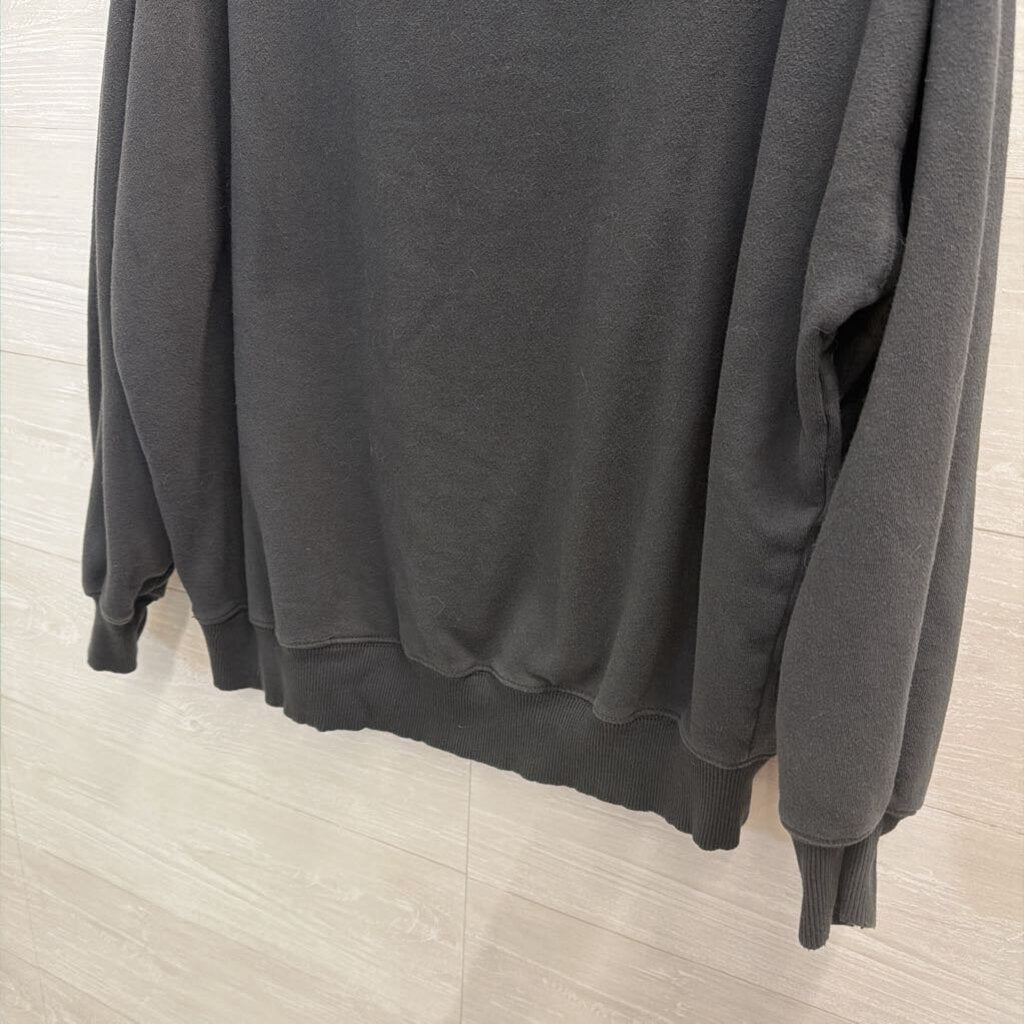 American Eagle Grey Nirvana Graphic Crewneck Sweatshirt Medium