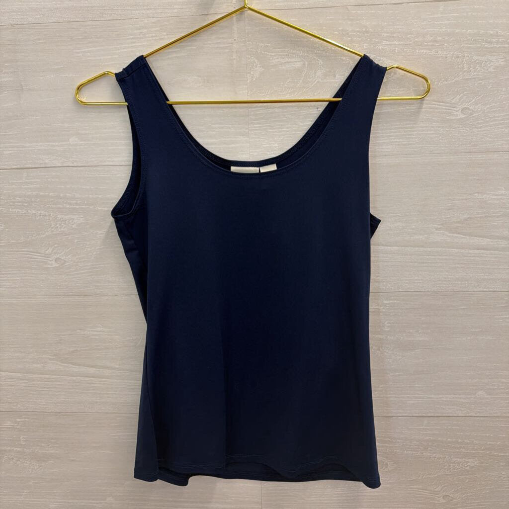 Chicos Navy Tank Top 0