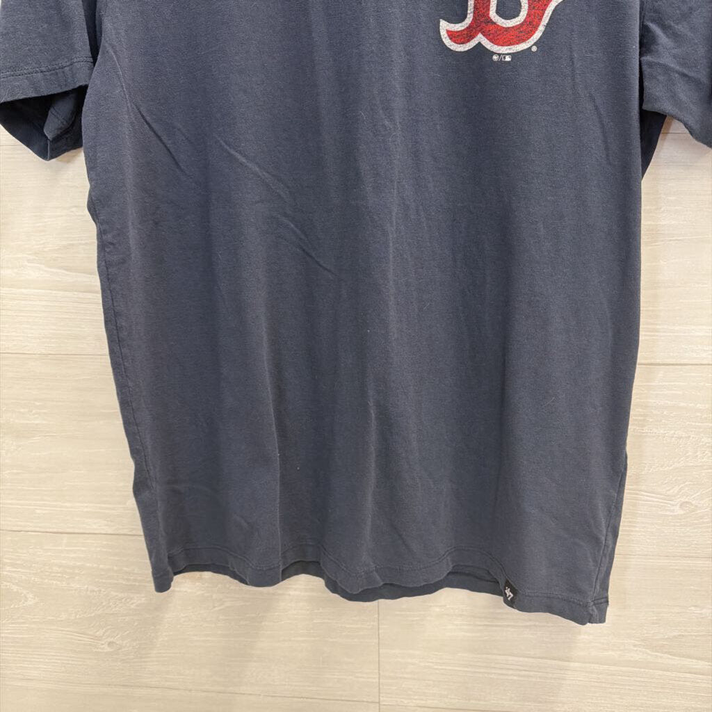 '47 Navy Boston Red Sox Short Sleeve Graphic Tee Small