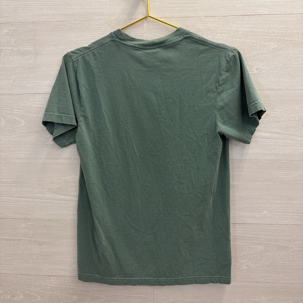 Comfort Colors Green Cuyahoga Valley Short Sleeve Graphic Tee Small