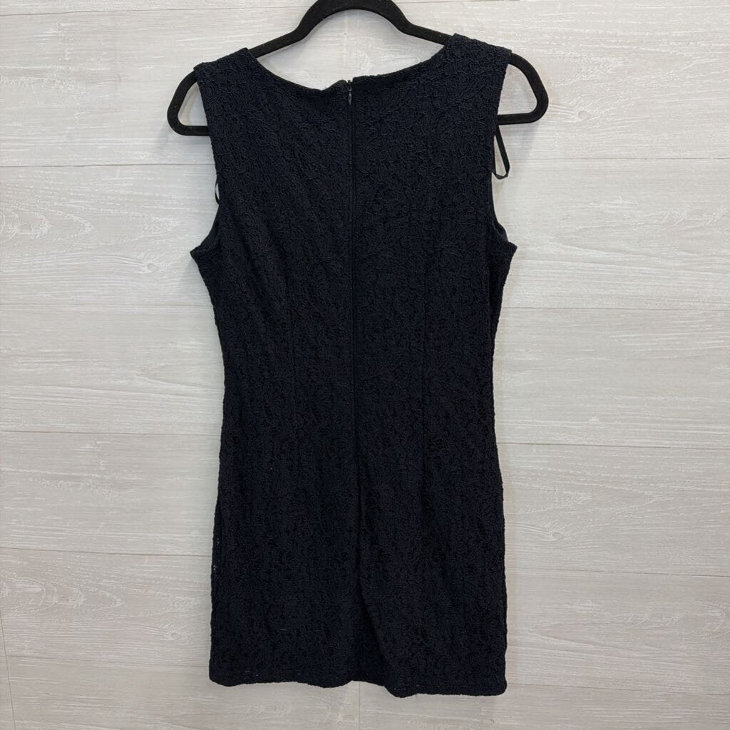 Liz Claiborne Navy Lace Sleeveless Shift Dress 4
