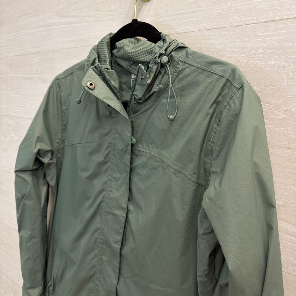 Mountain Warehouse Green Waterproof Zip Up Hooded Jacket 6