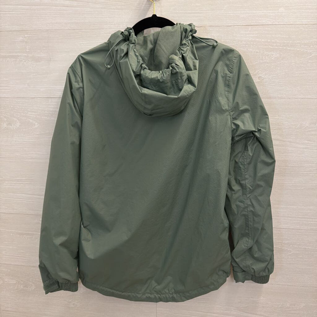 Mountain Warehouse Green Waterproof Zip Up Hooded Jacket 6