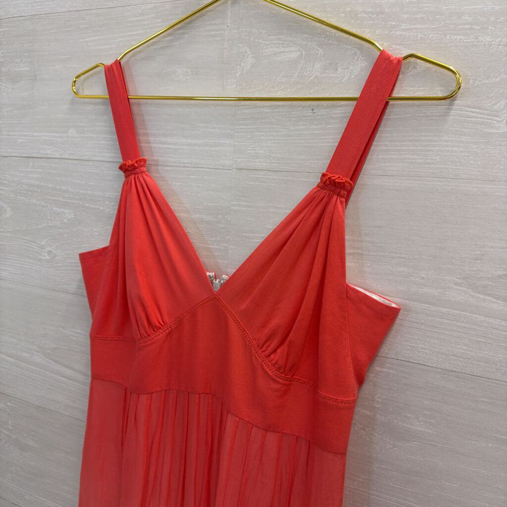 Tahari Coral Ombre Maxi Dress 4