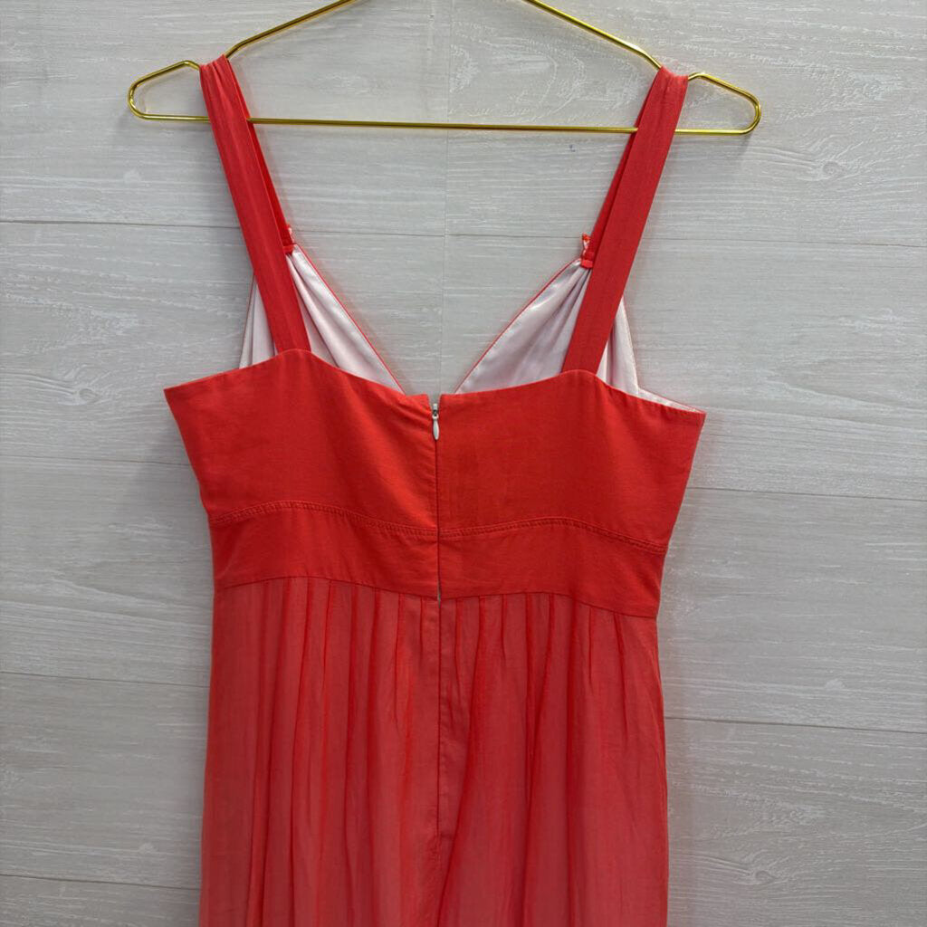 Tahari Coral Ombre Maxi Dress 4