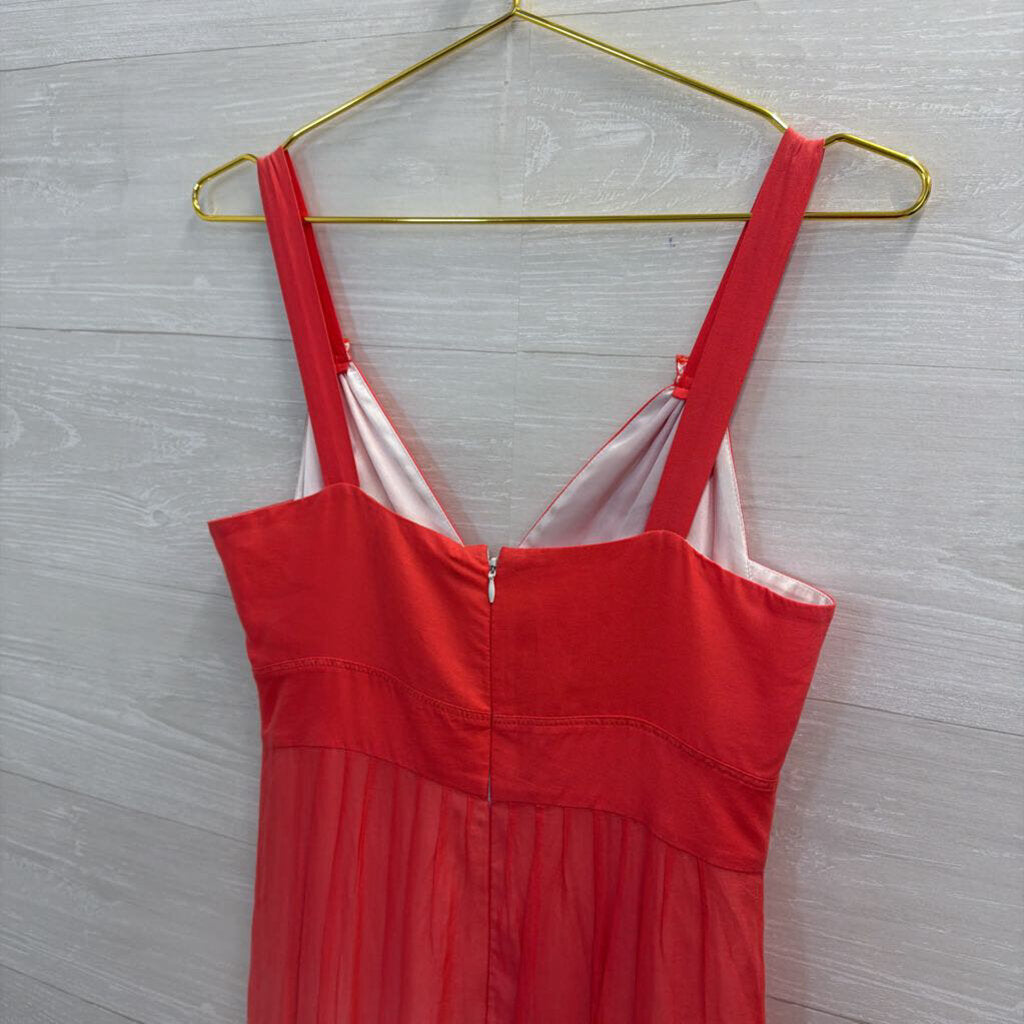 Tahari Coral Ombre Maxi Dress 4