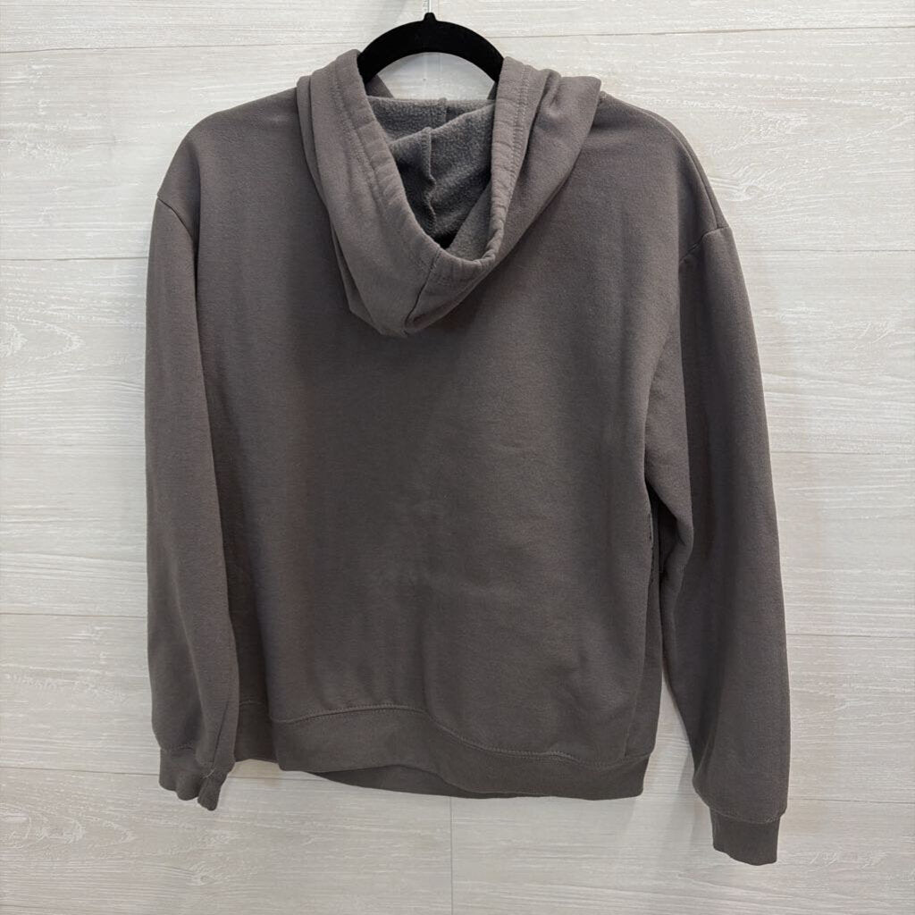 Wednesday Adams Grey/ White Hoodie Large