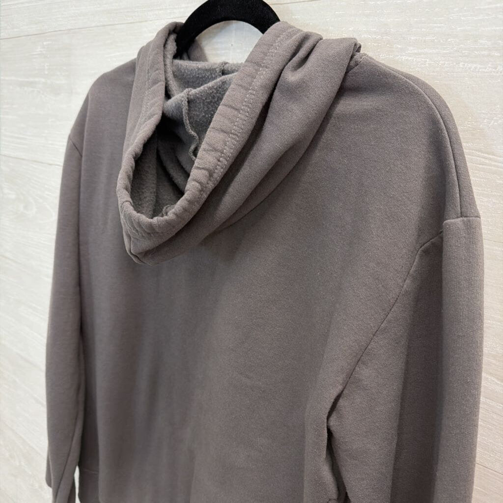 Wednesday Adams Grey/ White Hoodie Large