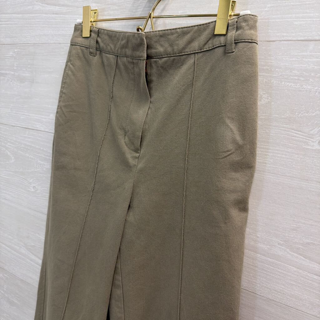 Jonathan Simkhai Green Wide Leg Pants 2