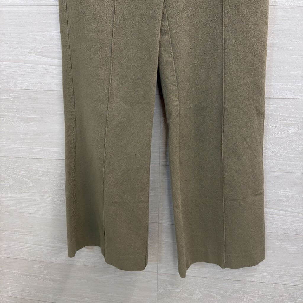 Jonathan Simkhai Green Wide Leg Pants 2