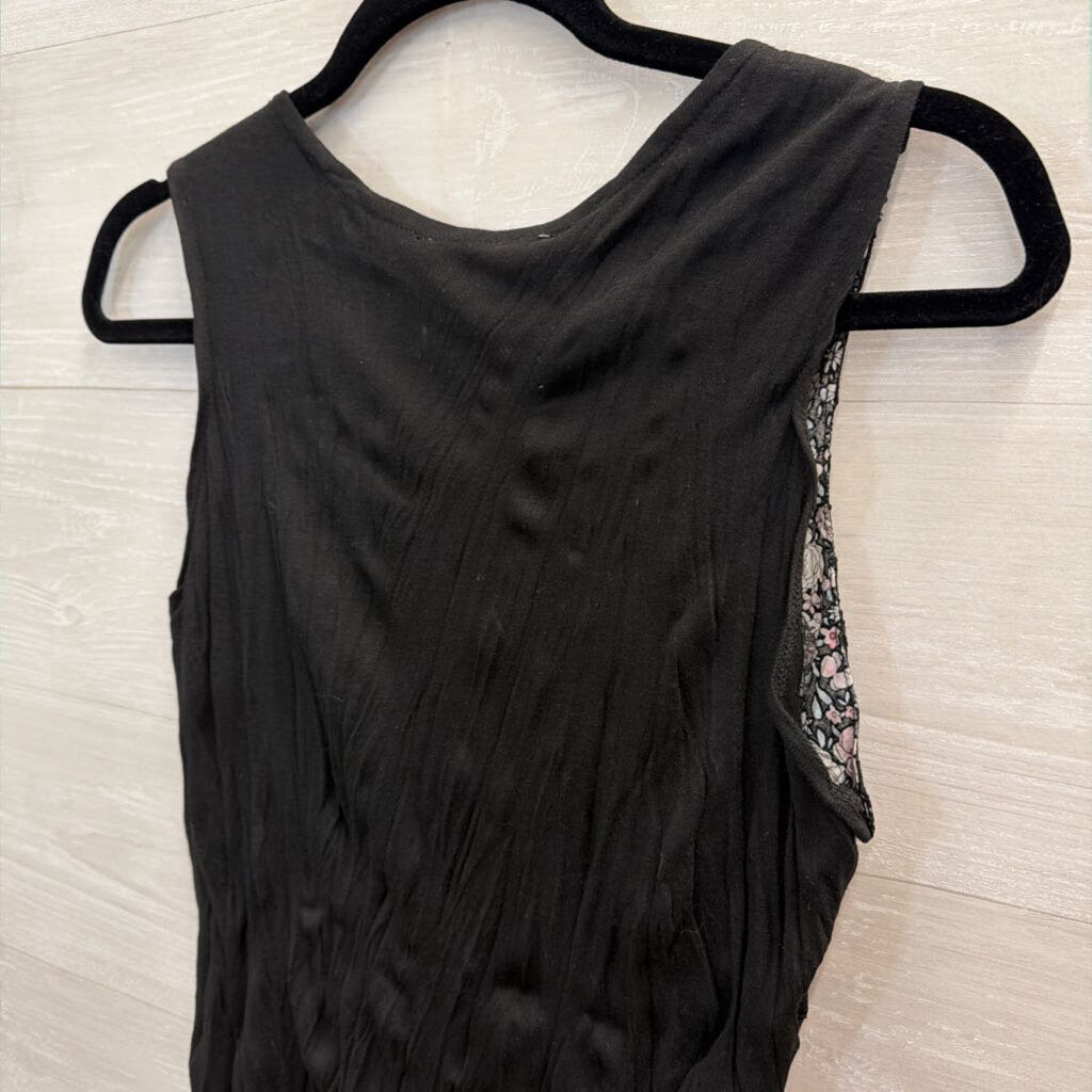 Pretty Angel Black LaceTank Top Large